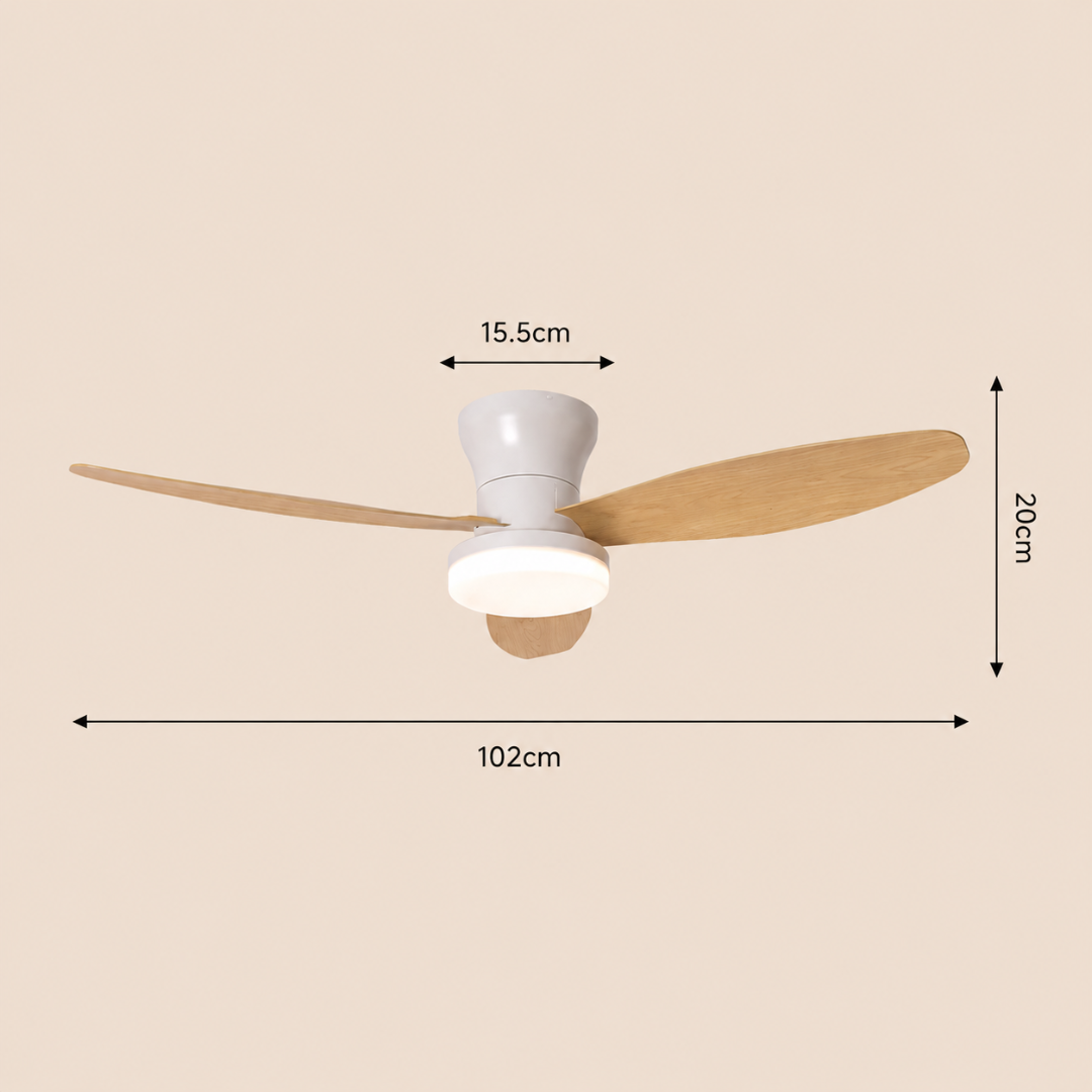 Aeris | Ventilateur de plafond LED 102 cm
