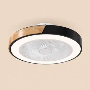 Sylva | Ventilateur de Plafond LED Bois 50cm Silencieux 30dB